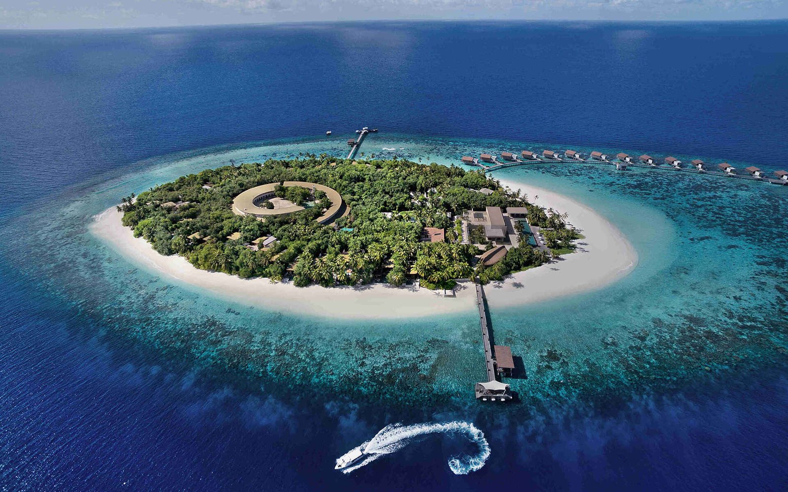Park Hyatt Maldives Hadahaa Island Aerial View